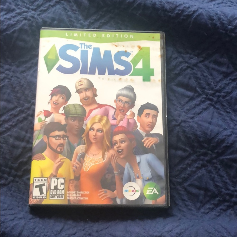 The Sims four limited edition PC DVD ROM
